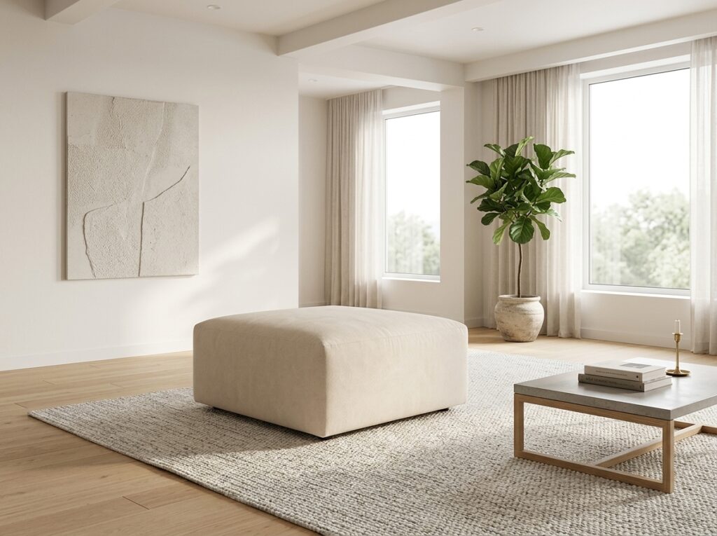 BOBBY OTTOMAN (CUSTOM)