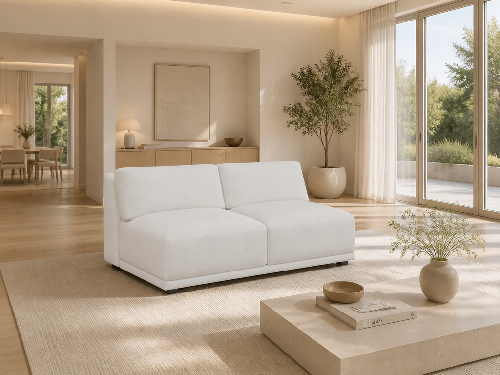 DIANE ARMLESS LOVESEAT (CUSTOM)
