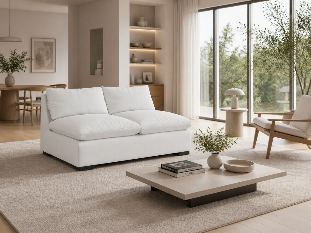 ISLA ARMLESS LOVESEAT (CUSTOM)
