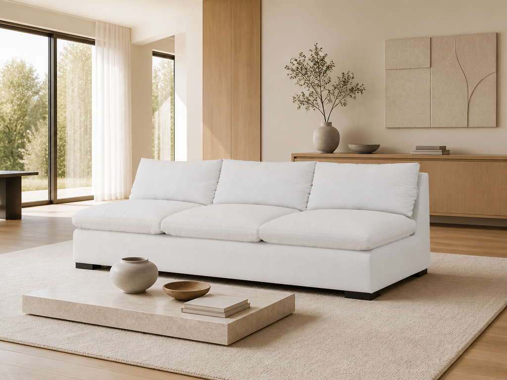 ISLA ARMLESS LOVESEAT (CUSTOM)