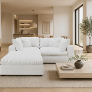 NIMBUS MODULAR LOVESEAT & OTTOMAN (CUSTOM)