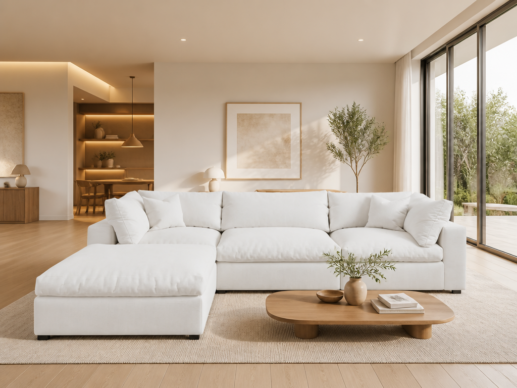 NIMBUS MODULAR SOFA & OTTOMAN (CUSTOM)